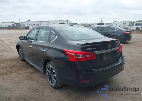 2018 Nissan Sentra Sr z USA, uszkodzony, nr VIN 3N1AB7AP3JY230256